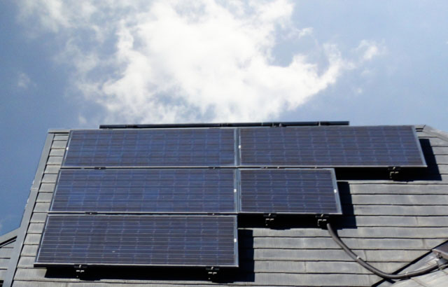 太陽光発電と蓄電池の容量が合っていない