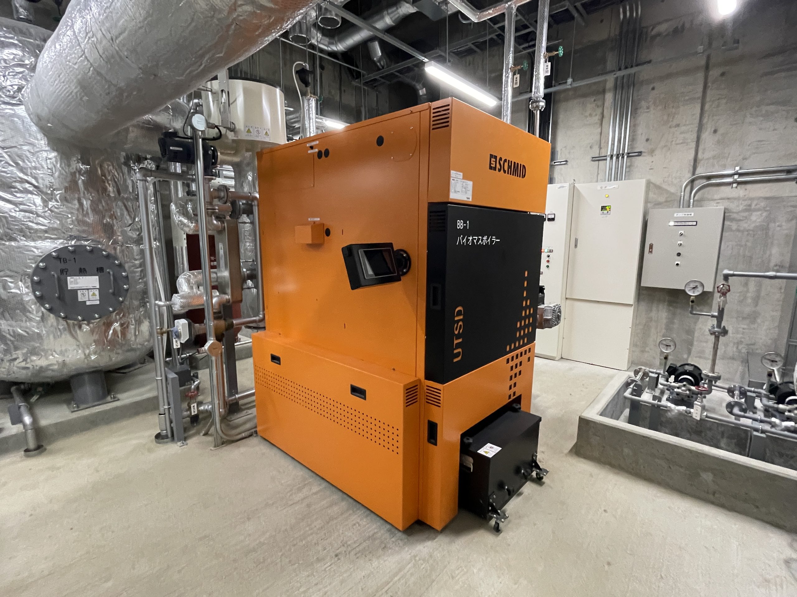 木質バイオマスボイラー