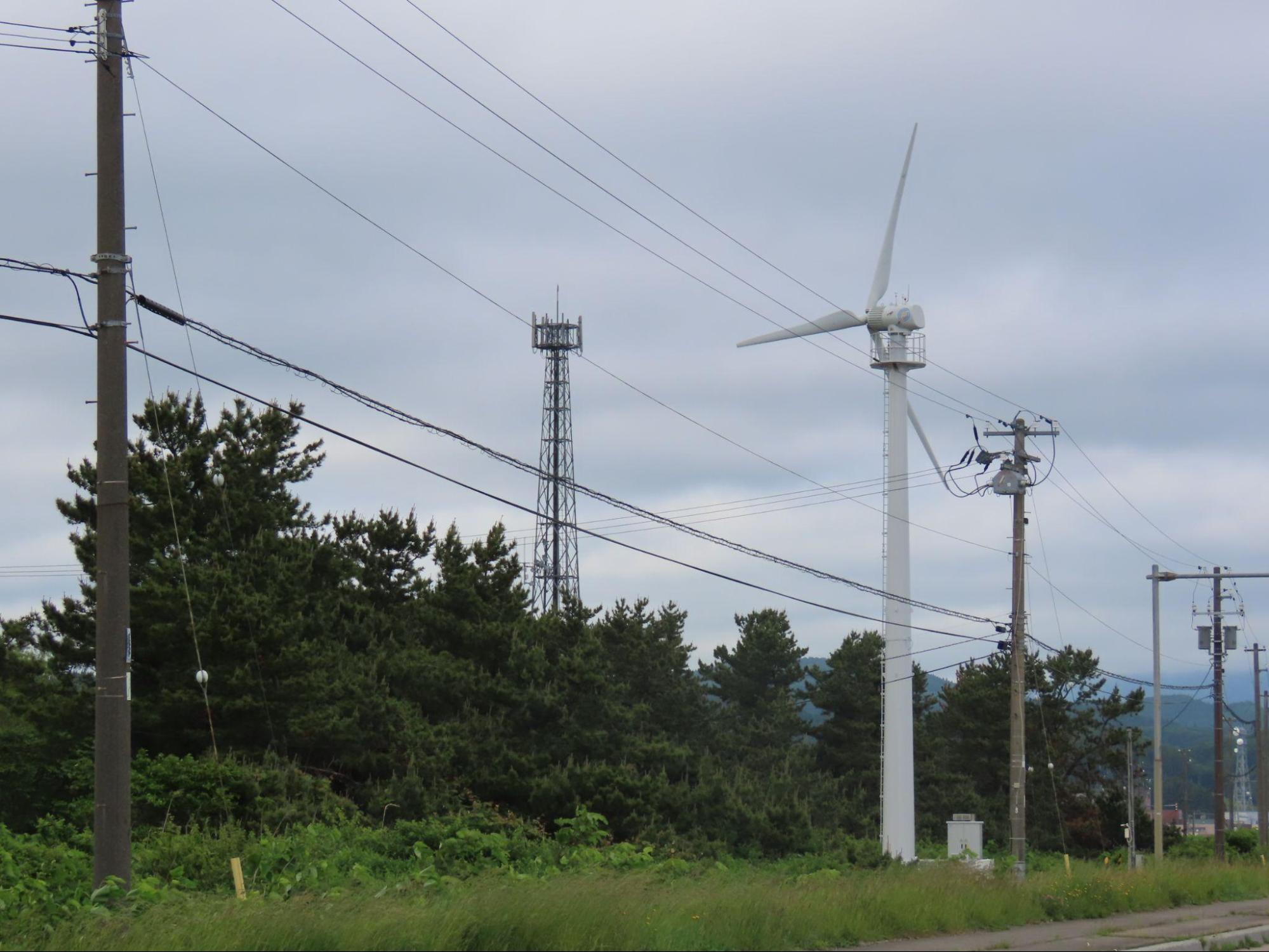 風力発電の風車