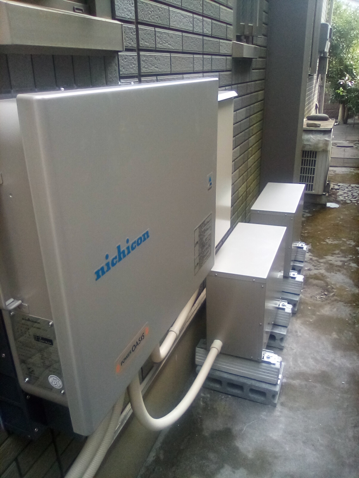 ニチコン蓄電池の設置事例③