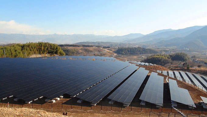 日本の太陽光発電所_米倉山太陽光発電所