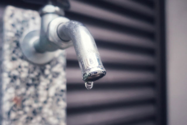 地震による断水情報について